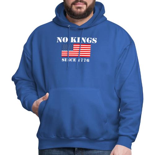 NO KINGS Since 1776 - Men's Hoodie