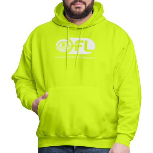 Observations from Life Logo with Web Address - Men's Hoodie