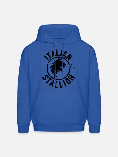 Italian Stallion - Men's Hoodie - royal blue