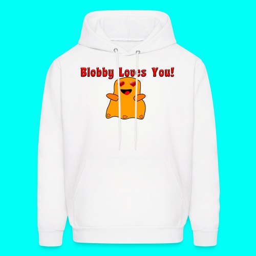 Blobby Loves You Shirt - Men's Hoodie