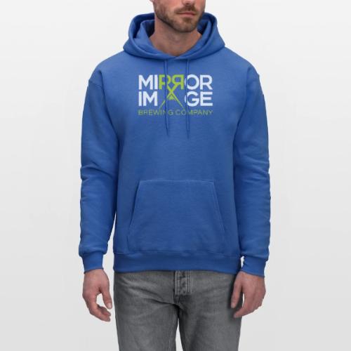 MIBCO Green_White - Men's Hoodie