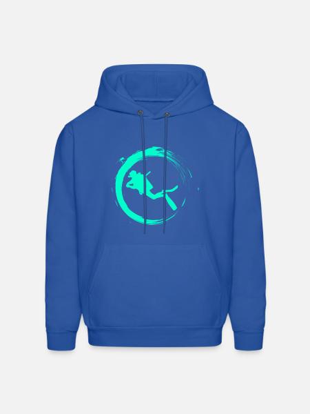 Scuba Diving - Men's Hoodie - royal blue