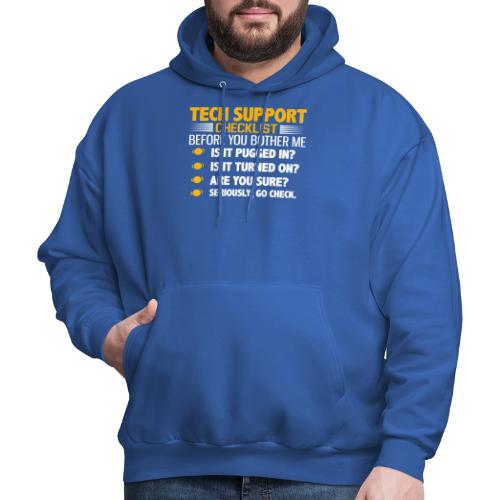 Computer Repair Hourly Rate funny saying quote - Men's Hoodie