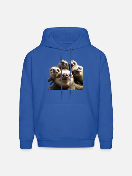 Selfy - Men's Hoodie - royal blue