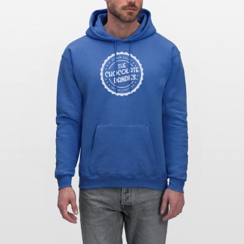 Chocolate Dandies Logo White - Men's Hoodie