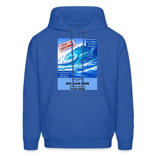 Big Blue Wave - Men's Hoodie