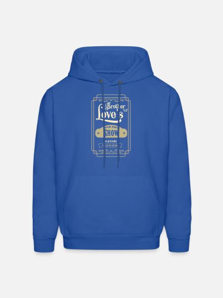 Brother Love Traveling Salvation Show - Men's Hoodie - royal blue
