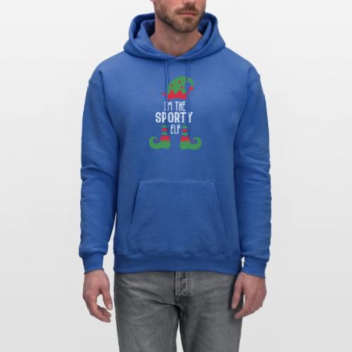 I'm The Sporty Elf Shirt Xmas Matching Christmas - Men's Hoodie