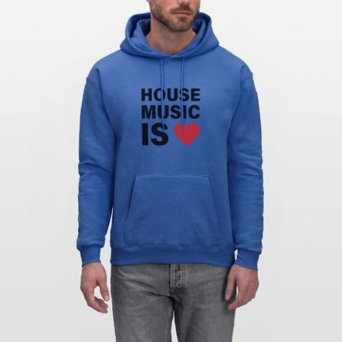 House Music Is Love - Men's Hoodie