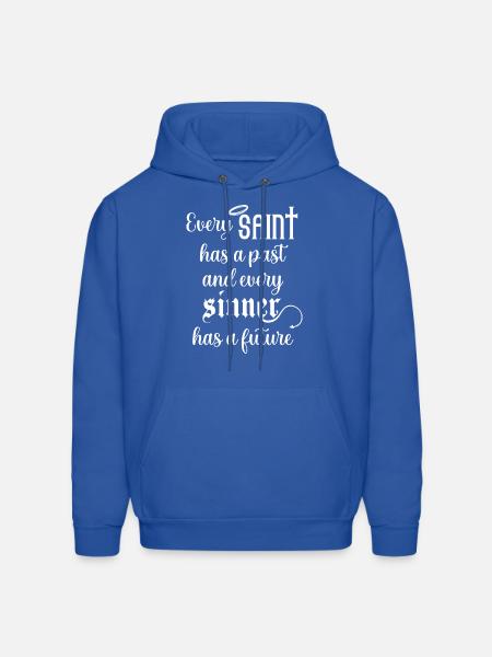 Saints Sinners Oscar Wilde - Men's Hoodie - royal blue