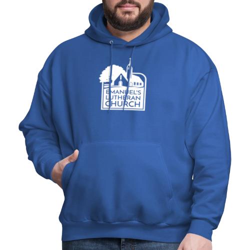 Single Vertical white2 - Men's Hoodie