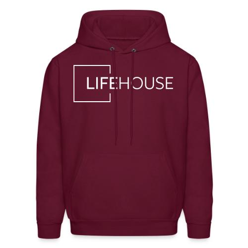 LH Logo White - Men's Hoodie