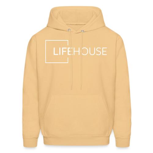 LH Logo White - Men's Hoodie