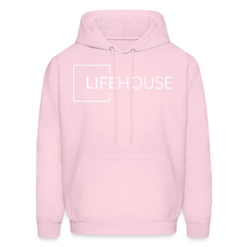 LH Logo White - Men's Hoodie