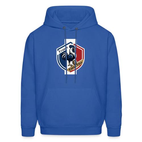 France Rooster T-Shirt, Bleu-Blanc-Rouge gift - Men's Hoodie