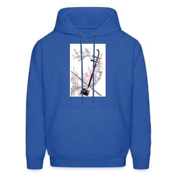IMAG 858 - Men's Hoodie - royal blue - Front - Elias (183cm)
