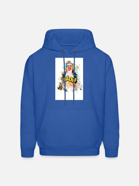 BLOW - Men's Hoodie - royal blue