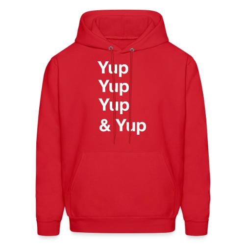 Yup, Yup, Yup & Yup - Men's Hoodie