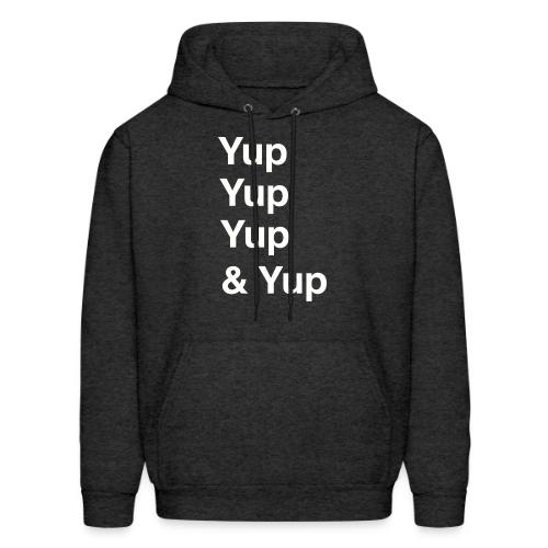 Yup, Yup, Yup & Yup - Men's Hoodie