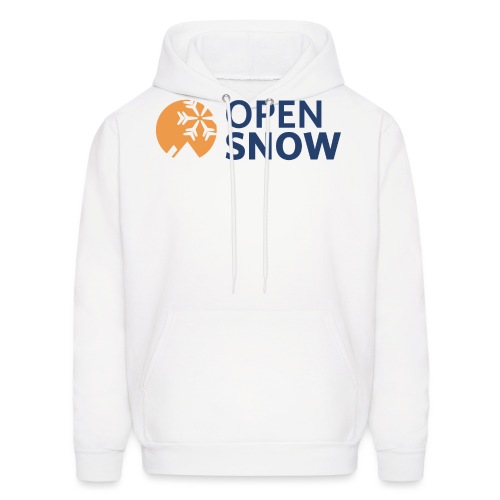 OpenSnow Horizontal Logo - Men's Hoodie