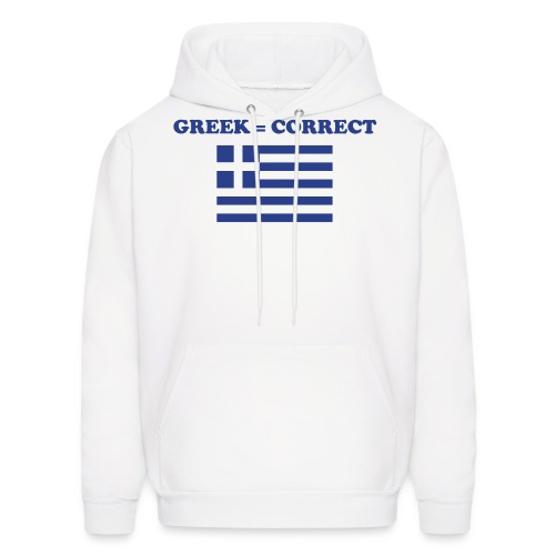 greekcorrect - Men's Hoodie