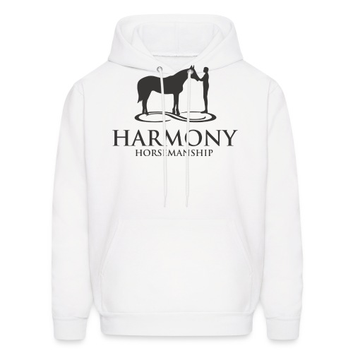 Harmony Horsemanship Blac - Men's Hoodie