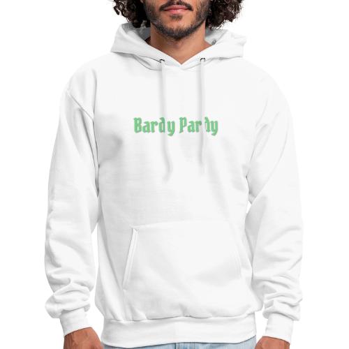 Bardy Pardy Logo Green letters - Men's Hoodie