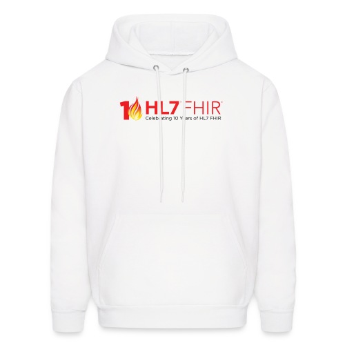10th Anniversary of HL7 FHIR - Men's Hoodie