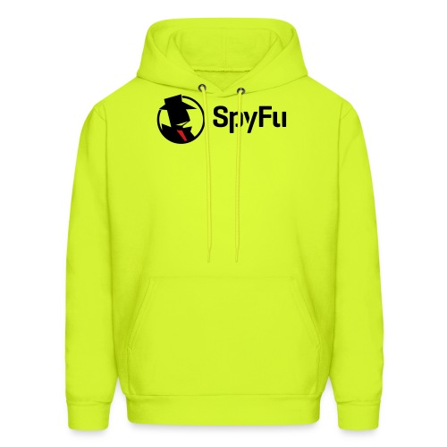 SpyFu Logo black - Men's Hoodie