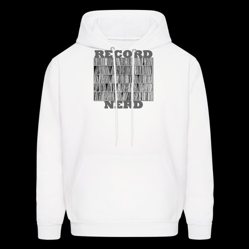 Record Nerd (wht) - Men's Hoodie