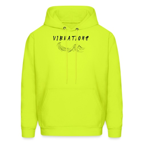 Vibrations Abstract Design - Men's Hoodie