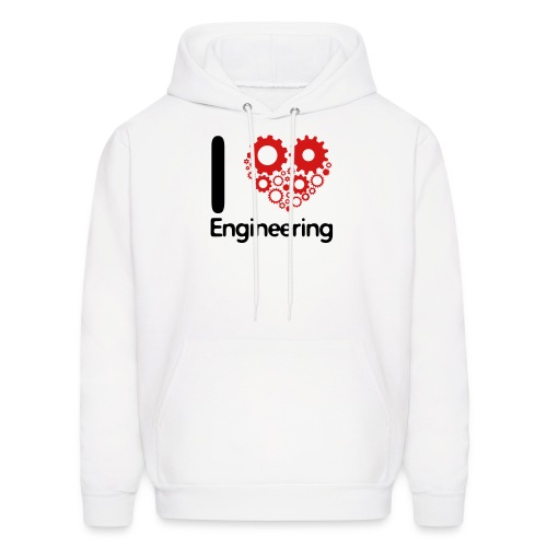 I Love Engineering - Men's Hoodie