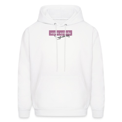 Sopho.Episode with Autograph Pink - Men's Hoodie