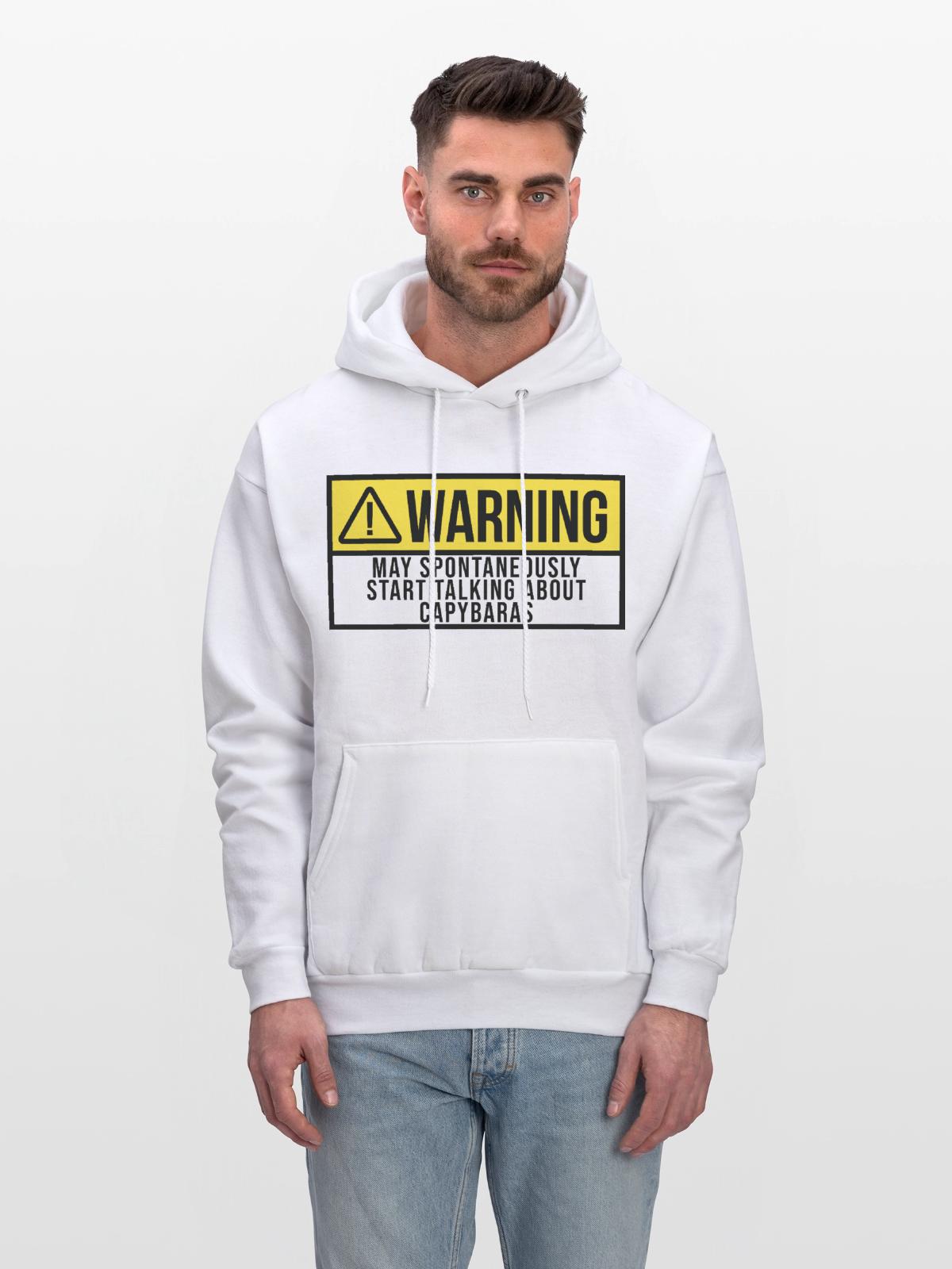 Capybara Capybara Capybara - Men's Hoodie - white - Front - Elias (183cm)