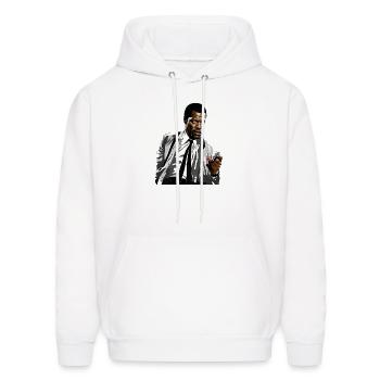 Tailored suit - Men's Hoodie - white - Front - Elias (183cm)