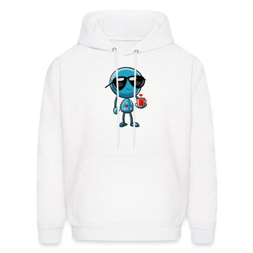 Smoon_I love Mrs S_Blue - Men's Hoodie
