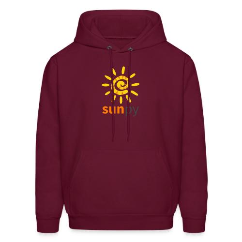 sunpy logo web - Men's Hoodie