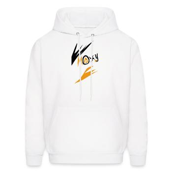 Moxy - Men's Hoodie - white - Front - Elias (183cm)