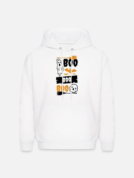Boo boo boo - Men's Hoodie - white