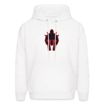Spartan Helmet - Men's Hoodie - white - Front - Elias (183cm)
