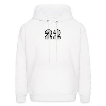 Toddler twos - Men's Hoodie - white - Front - Elias (183cm)