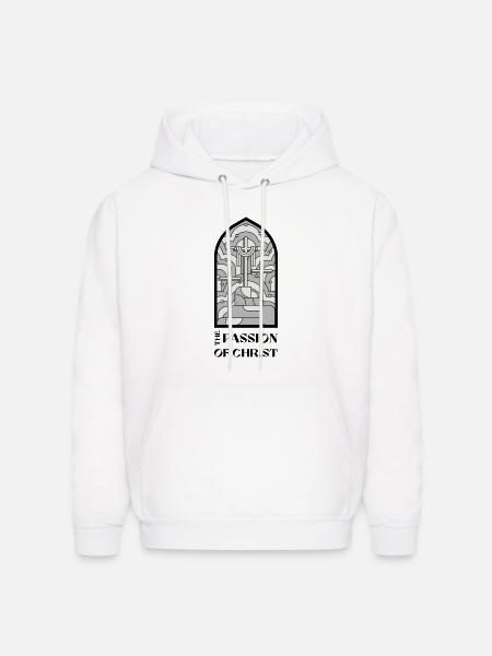 The Passion Of Christ - Men's Hoodie - white