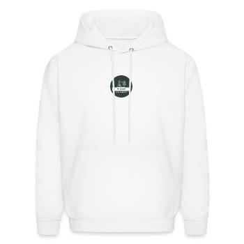 g camp - Men's Hoodie - white - Front - Elias (183cm)