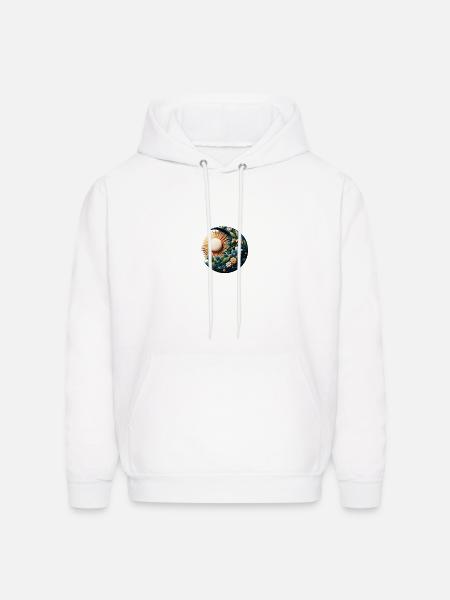 Mon and son - Men's Hoodie - white