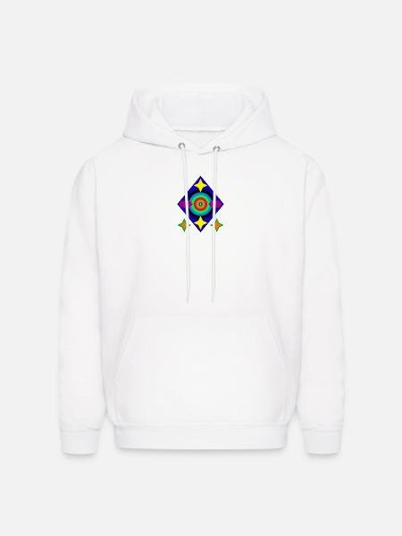 Diamond Stars - Men's Hoodie - white