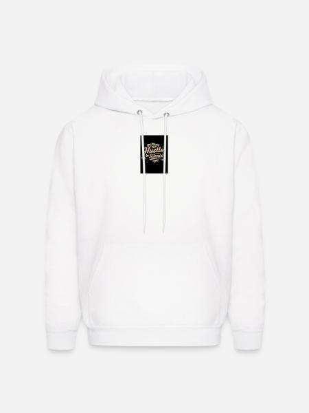 Motivational & Comfy Tee - Men's Hoodie - white