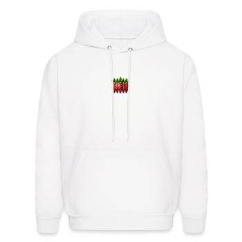 Strawberry Lover - Men's Hoodie - white - Front - Elias (183cm)