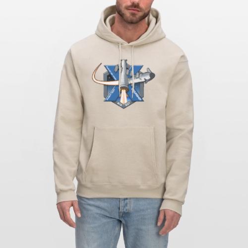 Starship Flight 10 Patch - Men's Hoodie