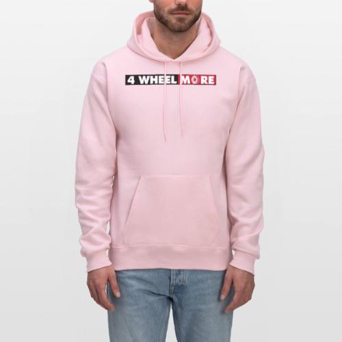 4 Wheel More Rectangle Logo - Men's Hoodie
