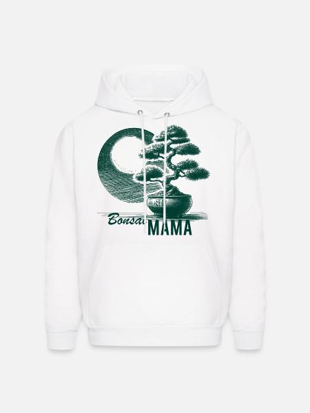Bonsai Mama - Men's Hoodie - white